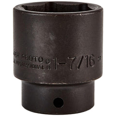 PROTO Proto J7446H Impact Socket 1/2 in Drive 1-7/16 in 6-point