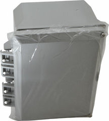 THOMAS & BETTS Thomas Betts NJ864 Polycarbonate Enclosure Nema 4X 6x8x4 in