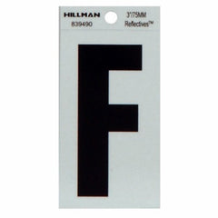 HILLMAN Hillman Fasteners 839490 Reflective Adhesive Letter F 3 in