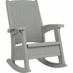 SUNCAST Suncast Corp BMRC1000 Rocking Chair with Storage Dove Gray