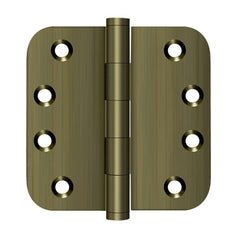 DELTANA Deltana DSB4R55 Radius Corner Door Hinge Antique Brass