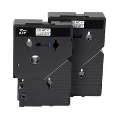BROTHER Brother BRTTC10 Tape Cartridge 1/2 inches 2 Pack