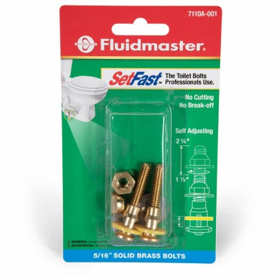 FLUIDMASTER Fluidmaster Inc 7110A-003-P5 Adjustable Closet Bolt Set