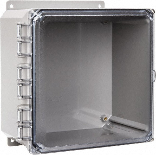 THOMAS & BETTS Thomas Betts NC10106 Polycarbonate Enclosure 10x10x6 Nema 4X