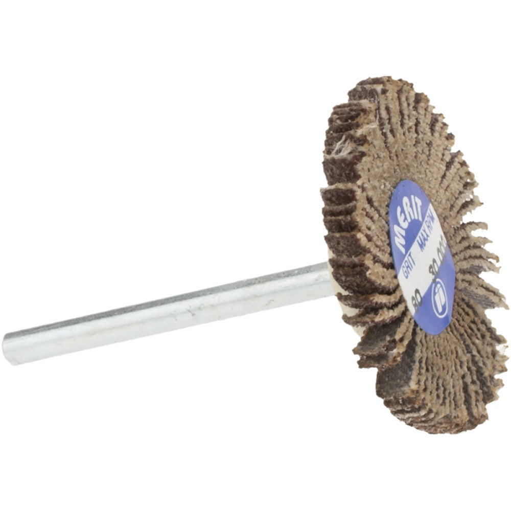 MERIT Merit Abrasives 08834137491 Mounted Flap Wheel 80 Grit