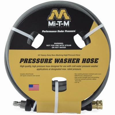 MI-T-M Mi T M Corp AW-0851-0338 Pressure Hose 4000 Psi 3/8 in X 50 Ft