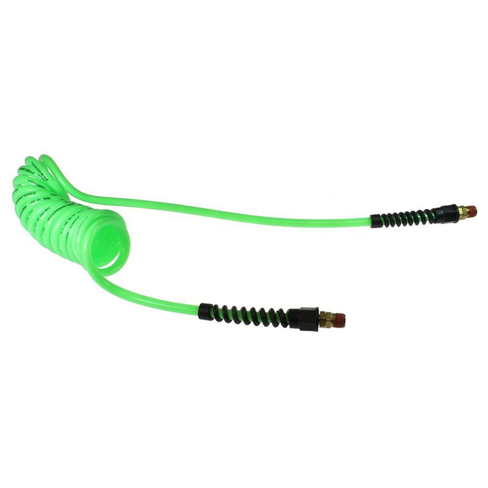 COILHOSE PNEUMATICS Coilhose Pneumatics PU14-15B-G Coiled Air Hose 15 Ft
