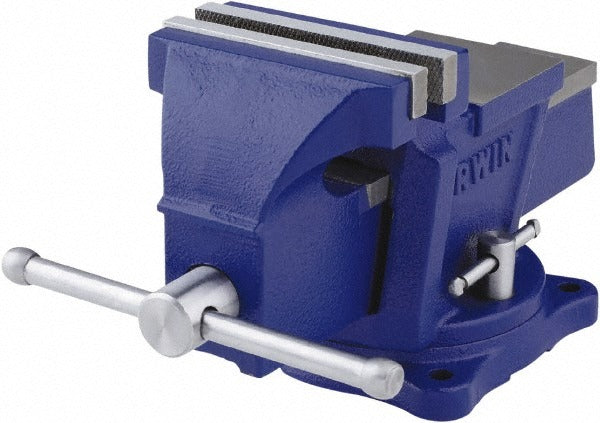 IRWIN Irwin 4935504 Bench Vise 4 in Jaw Swivel Steel Anvil
