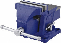 IRWIN Irwin 4935504 Bench Vise 4 in Jaw Swivel Steel Anvil