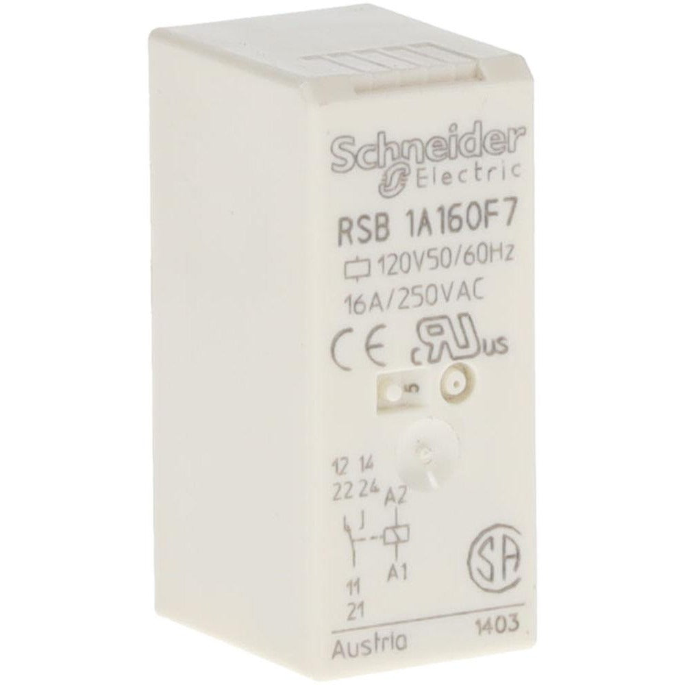 SCHNEIDER ELECTRIC Schneider Electric RSB1A160F7 General Purpose Relay 4000VA