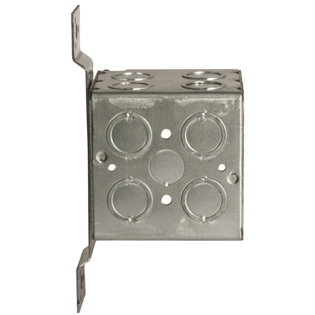 RACO RACO 255 3-3/4 Square Box Large Capacity Welded 3-1/2 Deep