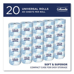 KIMBERLY-CLARK Kimberly-Clark KCC13135 Cottonelle Professional Standard Roll Toilet Paper (20 Rolls) 13135