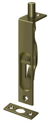 DELTANA Deltana 4FBS5 Flush Bolt 4 Inches Antique Brass