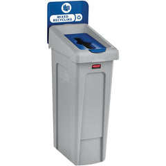 RUBBERMAID Rubbermaid 2185055 Slim Jim Recycling Station 23 Gal
