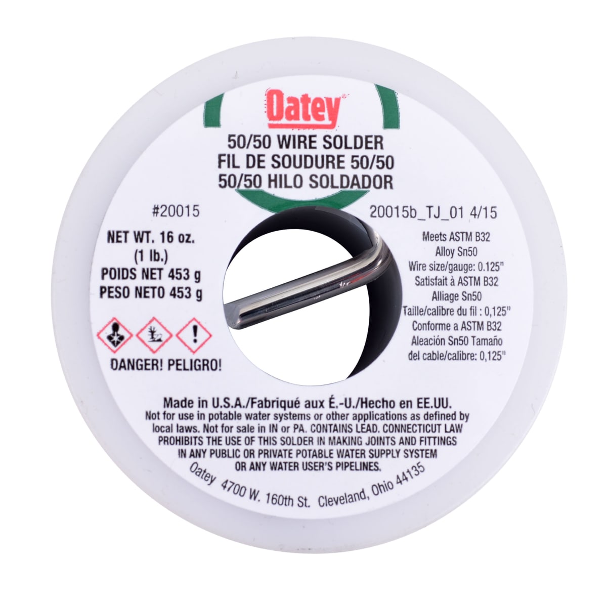 OATEY 20015 ADHESIVES, GLUES & CEMENTS