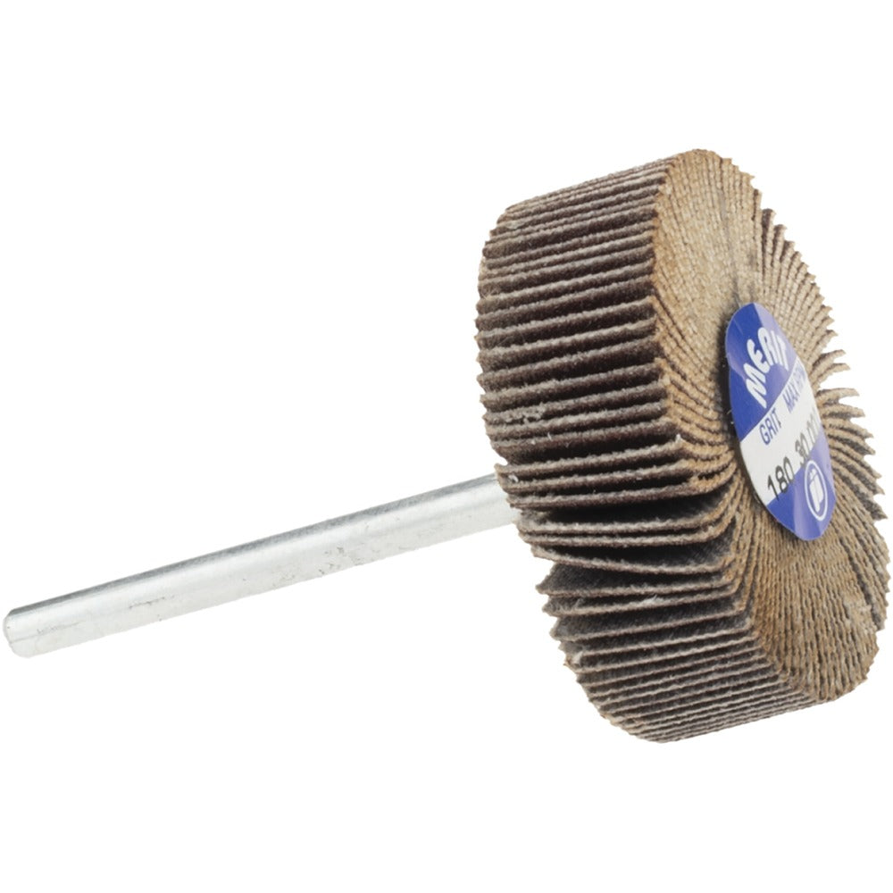 MERIT Merit Abrasives 08834137513 Mounted Flap Wheel 180 Grit