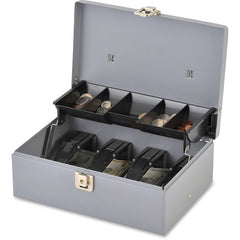 SPARCO Sparco SPR15507 Controller cash box (11.4 in x 7.5 in x 3.4 in, 5-compartment, 90 degree lid)