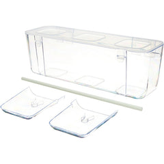 DEFLECTO Deflecto DEF29321CR Ribbon Dispenser (4.4 in H x 13.3 in W x 4.2 in D)
