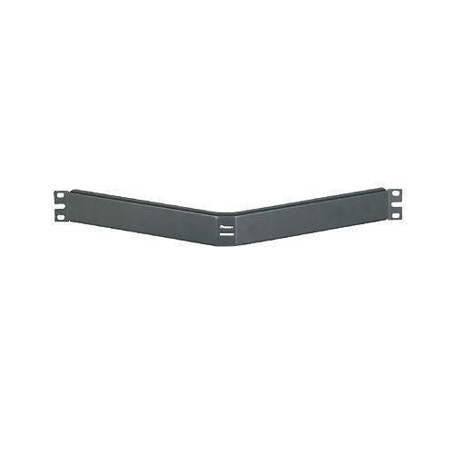 PANDUIT Panduit CPAF1BLY 1U Angled Filler Panel Black