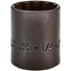 PROTO Proto J5440B 1-1/4 in 12-point Hand Socket 1/2 in Drive