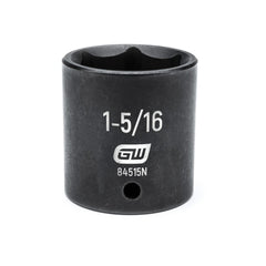 GEARWRENCH Gearwrench 84515N Impact Socket 1/2 in Drive 1-5/16 in 6-point