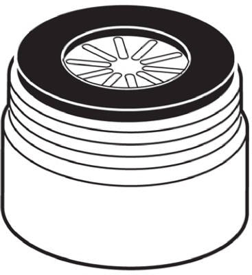 DELTA FAUCET Delta Faucet Co RP330 Chrome Faucet Aerator 2.0 Gpm