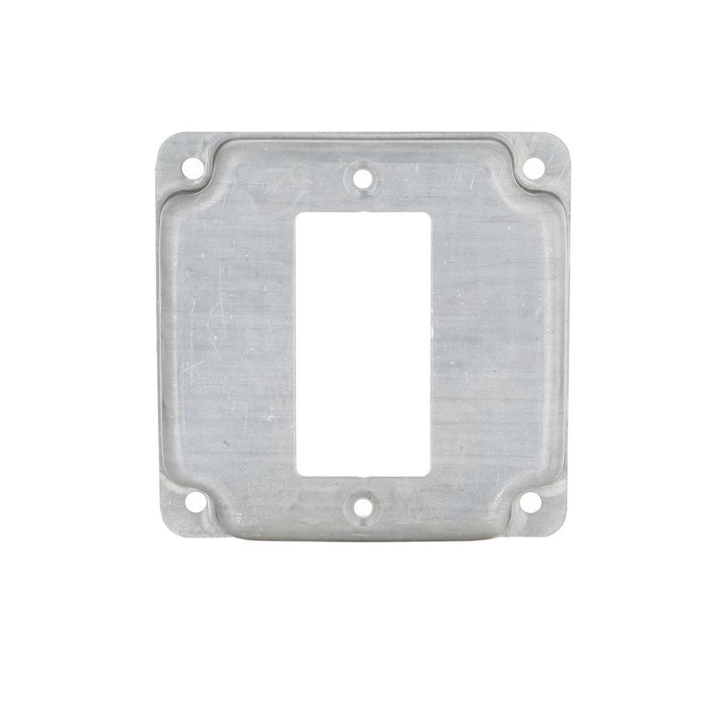 RACO Raco 808C 4 Square 1 GFI Recep Cover