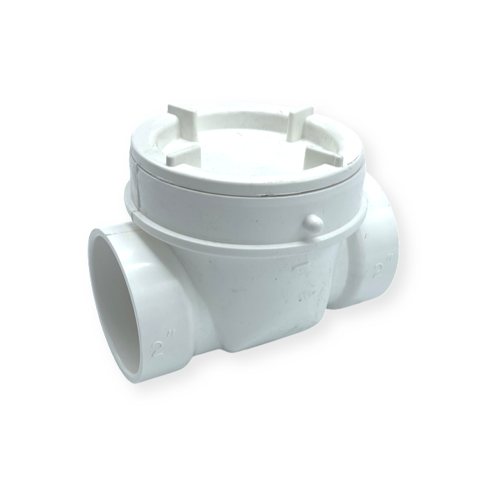 WAL-RICH Wal-Rich 0417402 2 inch PVC backwater valve