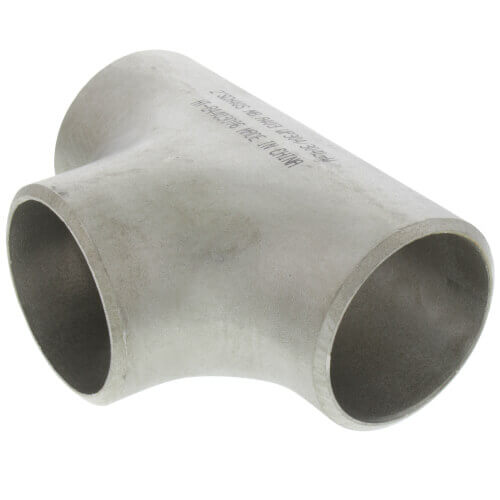 MERIT BRASS Merit Brass 04406-12 Straight Pipe Tee, 3/4 in Nominal, Butt Welded End Style, SCH 40/STD