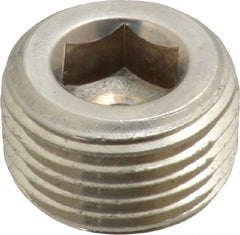 MERIT BRASS Merit Brass 618B-06 Hex Countersunk Pipe Plug 3/8 Inch