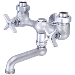 CENTRAL BRASS Central Brass 0471-RC Two Handle Laundry Faucet (6 inches Centers)