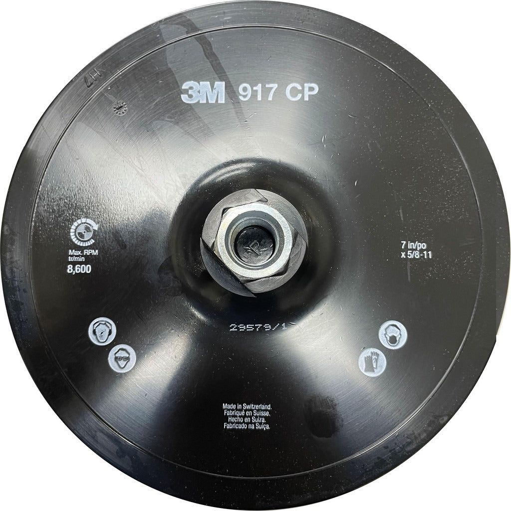 3M 3M 7100101200 Disc Backing Pad 7 in Hook Loop