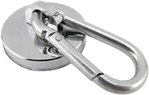 MASTER MAGNETICS Master Magnetics 07587 Neo Mag Carabiner Hook 45 lb (1 Pack)