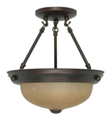 SATCO Satco 60/1258 Semi Flush Mount Ceiling Fixture 2 Light