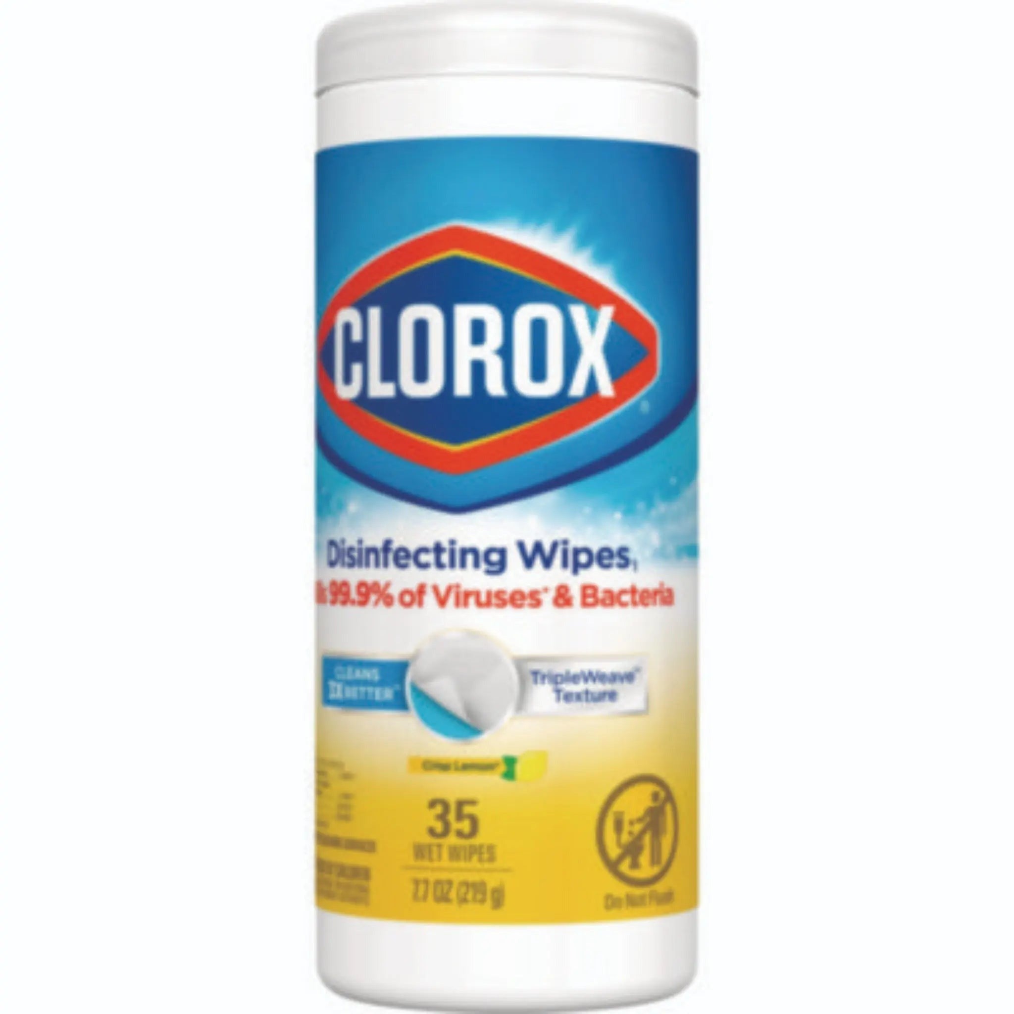 CLOROX Clorox CLO01594CT Disinfecting Wipes 35 Count (Bag)