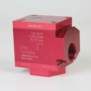 LITTLE FIREFIGHTER Little Firefighter LFNAGV-100 Earthquake Valve 1 Inch