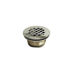 WAL-RICH Wal-Rich 0523004 Brass No-Caulk Shower Drain 2 Inch