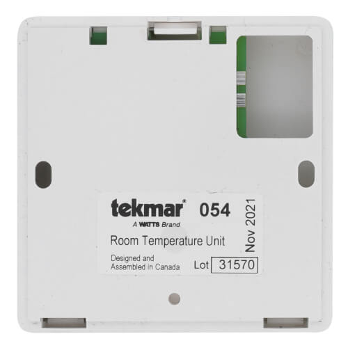 TEKMAR Tekmar 054 Room Temperature Unit 40-100F