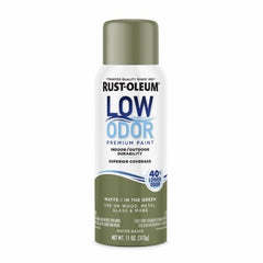 RUST-OLEUM Rust-oleum 388282 Low Odor Spray Paint 11 Oz in the Green