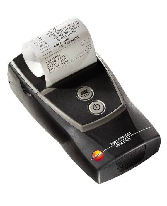 TESTO Testo 0554 0549 Irda Infrared Thermal Printer