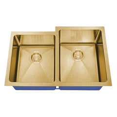 DAKOTA Dakota Plumbing Products DSM-4060-1GD Undermount Kitchen Sink