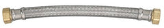 HOMEWERKS WORLDWIDE Homewerks 7213-15-34-1 Water Heater Connector 3/4 Fip 15 in Ss