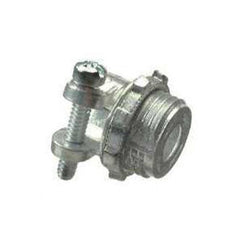 HALEX Halex 90420 3/8 in. straight squeeze armored cable/conduit connector (Pack)