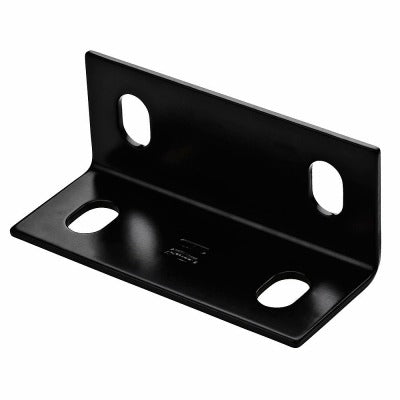NATIONAL HARDWARE National Mfg N351-488 Corner Brace 2.1x5 in Black 5-pack