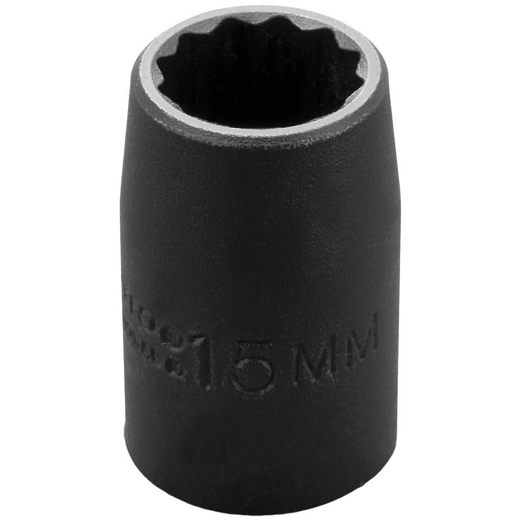 PROTO Proto J7415MT Impact Socket 1/2 in Drive 15mm 12-pt