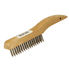 NORTON Norton 66252833951 Wire Scratch Brush Carbon Steel 10 Inch