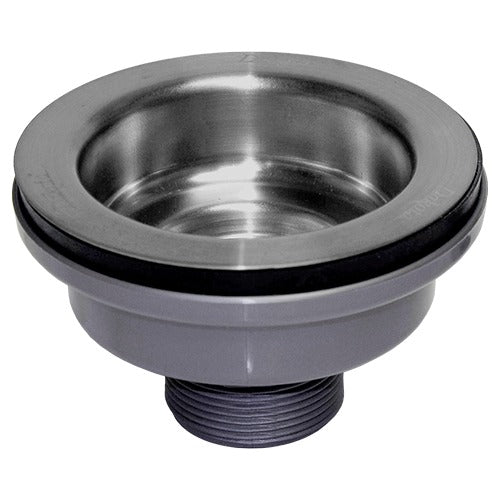 DAKOTA Dakota Plumbing Products DSA-PBSCP Sink Strainer 3.5 Inch Copper