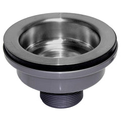 DAKOTA Dakota Plumbing Products DSA-PBSCP Sink Strainer 3.5 Inch Copper