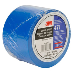 3M 3M 7010375087 Vinyl Tape 471 3 in x 36 yd 5.2 mil (12 Rolls/Case)