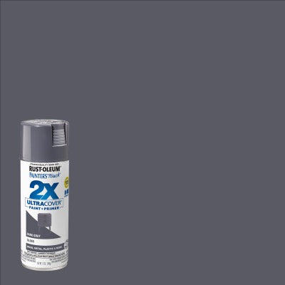 RUST-OLEUM Rust-oleum 249115 Gloss Dark Gray Spray Paint 12 Oz